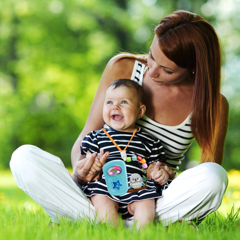 Interactive Baby Toy with Lights, 10 Melodies, Bead Chaser, Volume