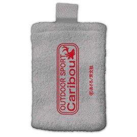 Laid-Back Camp, Fleece Pocket Warmer Case, Pattern A: Caribou