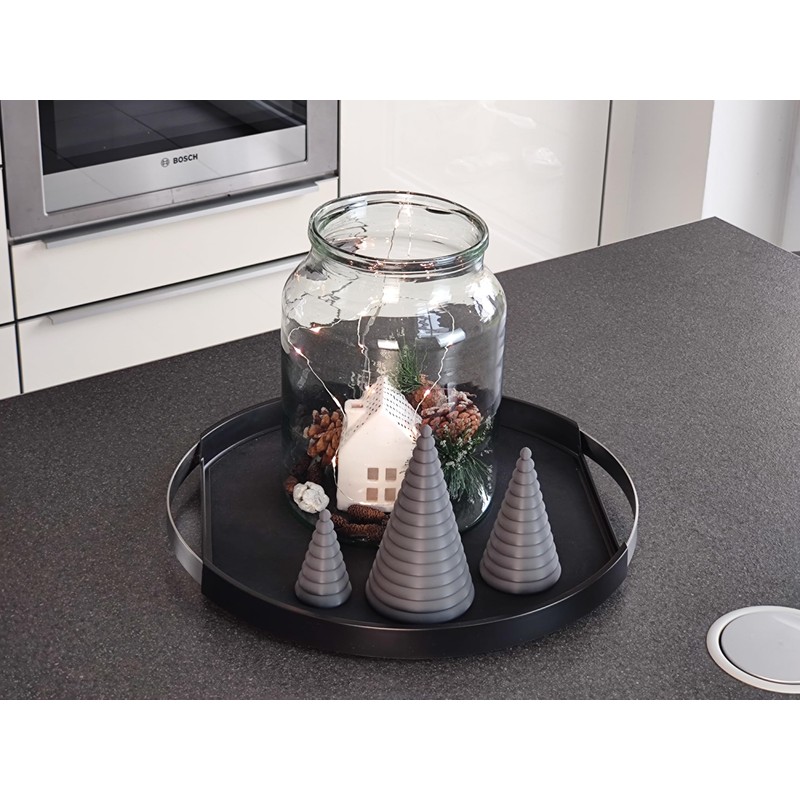 AcubycArt Decorative fir (set of 3) - for living area