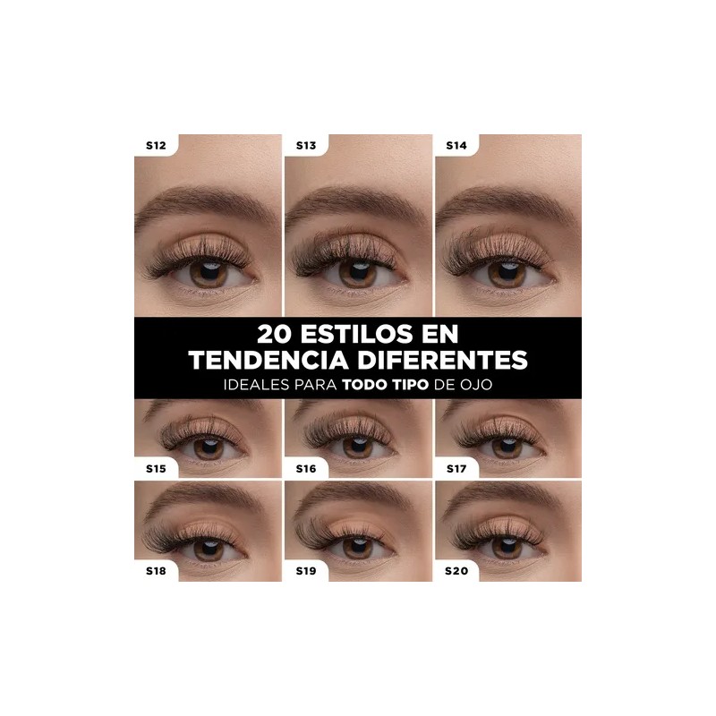 Jglashes - 3d Studio Lash Kit. Paquete Con 10 Pares