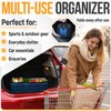 FORTEM Trunk Organizer For SUV Car Organizer and Storage, Multi-Compartment