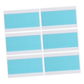 Healvian 6 Sheets Hair Extension Supplies Pu Wig Tape Two Sided Tape Hair Extension Sticker