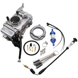 KIPA Carburetor For Mikuni HSR42 HSR 42mm Fit Evo Evolution Twin Cam Glide Dyna Super Wide Lower Rider Disc Glide Fatboy Heritage Softail Night Train Road King