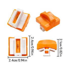 WELANE Paper Cutter Replacement Blades, 4 PCS Paper Trimmer Blades for A4 Paper Cutter (Orange)