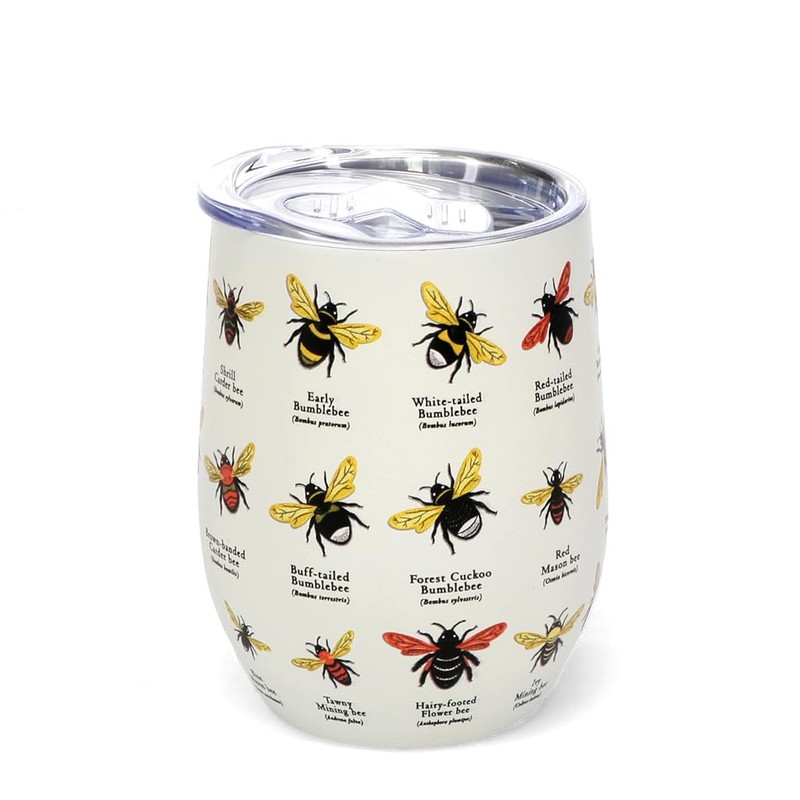 Rex London Travel Cup 350ml - Garden Bees