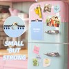 VNDUEEY 20 Pcs Refrigerator Magnets, Gold Metal Push Pin Magnets,