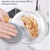 pobowlgarls Multifuctional Round Wire Dishwashing Rags Dish Cloth for Wet