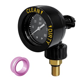YOZYU R0357200 Air Gauge Release Valve Assembly Replacement for Zodiac Jandy Pool and Spa Filters Compatible with CV & CL, DEV & DEL, JS Series，1/4" mpt, 0-60psi