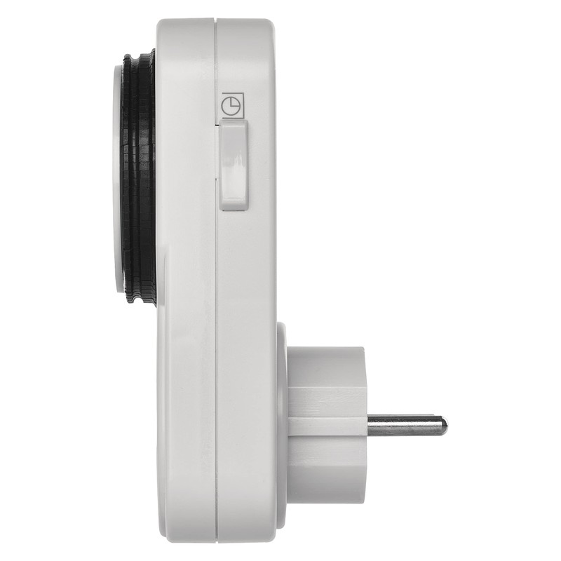 EMOS Schuko Mechanical Timer Switch, Programmable Indoor Socket with 96