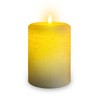 LumiPur Signature Natural Glow Flickering Flameless LED Wax Pillar Candle