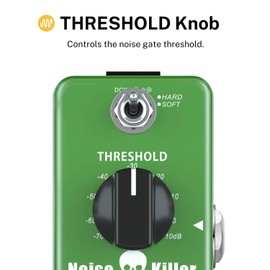 Donner Noise Killer Noise Gate Guitar Effector Pedal.