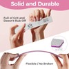 Pack of 18 Nail Files 100/180, Double-Sided Disposable Nail Files