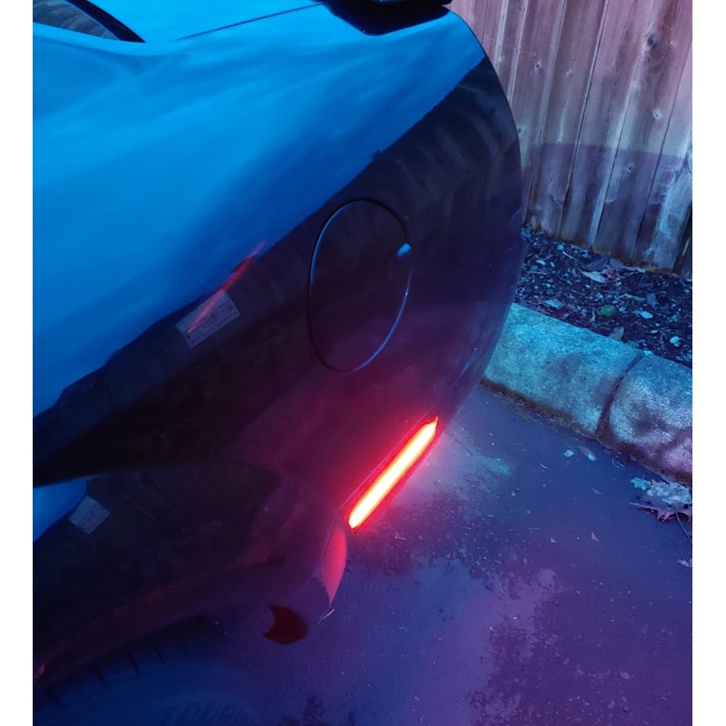 iJDMTOY OE-Red Lens Red Full LED Rear Side Marker Light