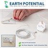 Earthing Grounding Pillowcase – made from 95% cotton and 5%