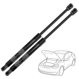 YHTAUTO Front Hood Lift Supports Gas Struts Replacement for Toyota 2007 2008 2009 2010 2011 Camry Sedan, Set of 2 Bonnet Gas Shock Springs, Replace# 5344006050