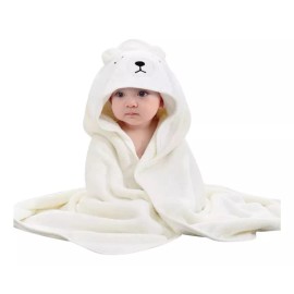 Compraymas Toalla Para Bebe Animales 80x80cm Con Gorro O Capucha Secado