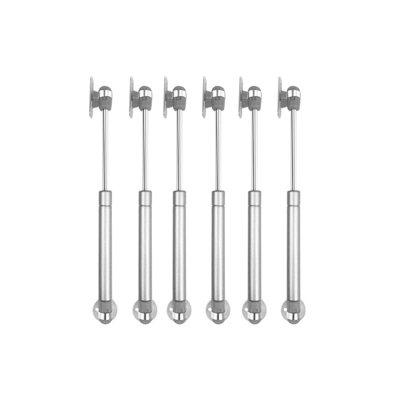 Pistón Elevable de Gas Amortiguador 100 N, Bisagras para Puertas