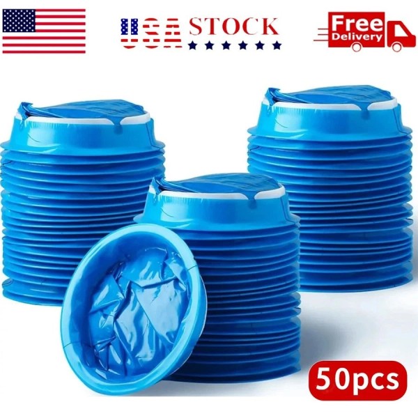 Does not apply 50 Pack Disposable Emesis Vomit Puke Throw-Up