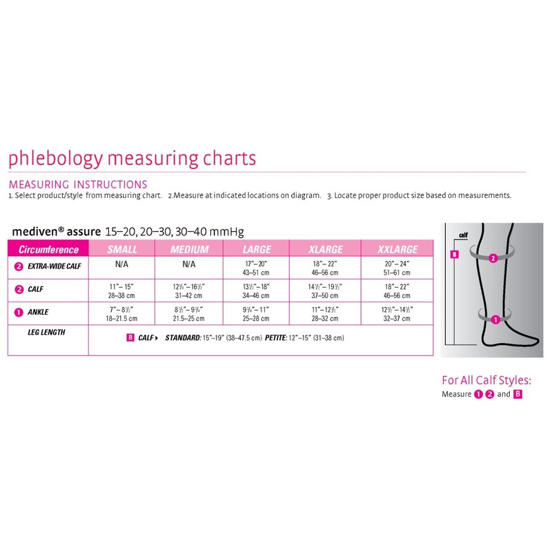 Mediven Assure, Opened Toe,20-30 mmHg, Knee High Compression Stocking, Beige,