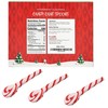 Fruidles Christmas Candy Canes Spoons Suckers, Peppermint Flavor in Box