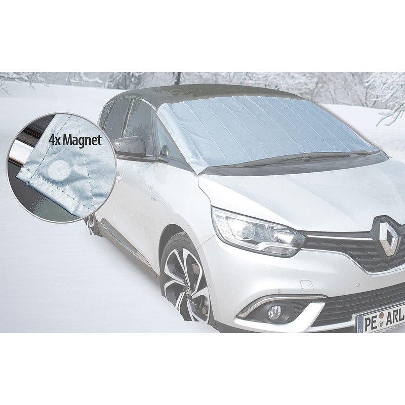 Lescars Set of 2 2 in 1 Universal Windscreen Covers