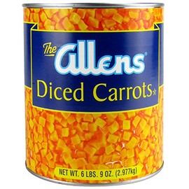Diced Carrots #10 Can - 6/Case By TableTop King