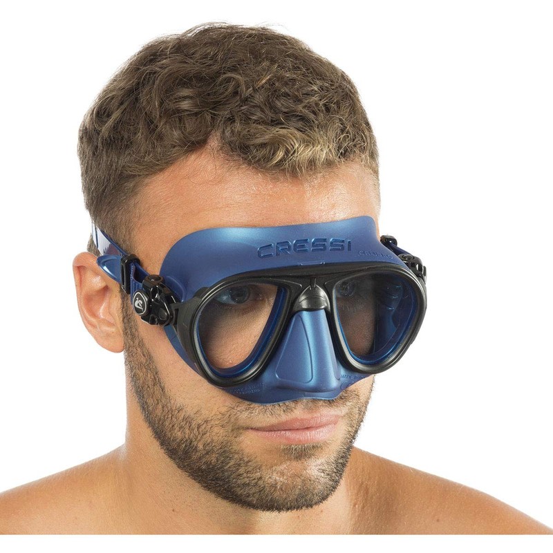 Cressi Calibro Low-volume Two-lens Dive Mask WHE/PK