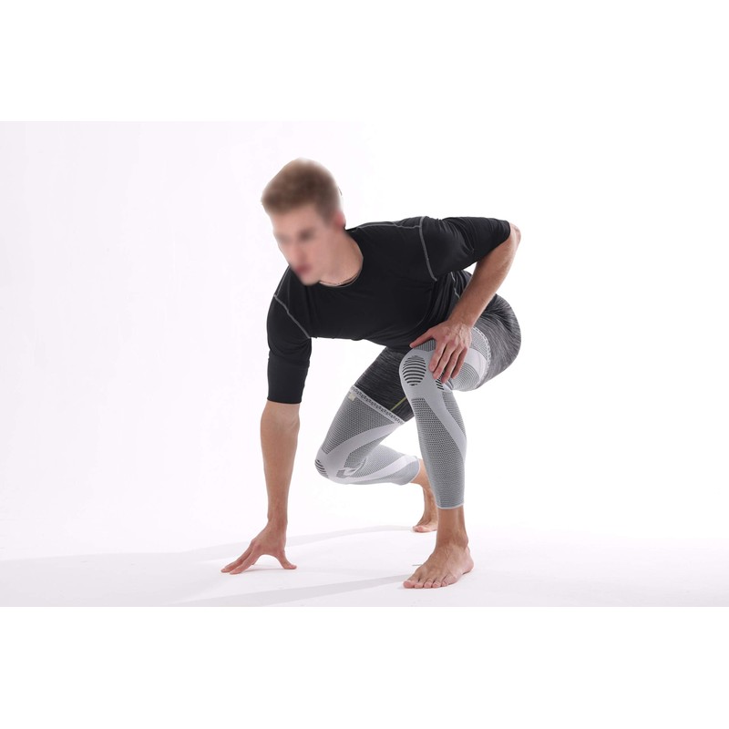 Amashr Nylon Spandex Knitted Leg Protection Leg Sleeves | Compression