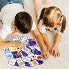 34PCS Outer Space Cognitive Flash Cards,Cognitive Pictures Flashcards for Space