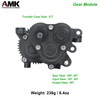 AMK 32P 2-Speed TRX4 Transmission Case Metal Transfer Gearbox for