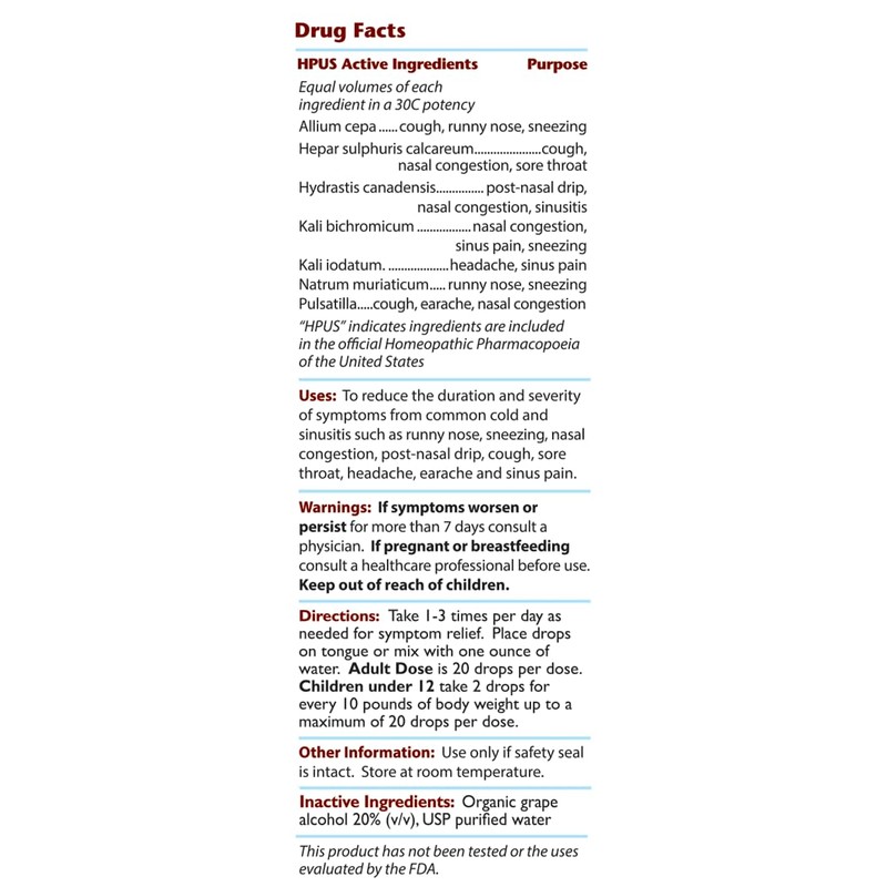 Nenningers Naturals Cold and Flu Pack