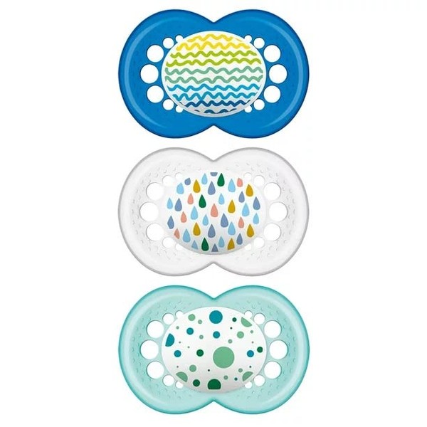 MAM Original Pacifier, Nipple Shape Helps Promote Healthy Oral Development,