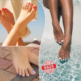 Toe Rings for Women Sterling Silver Celtic Pinky Ring Cute Sterling Silver Rings