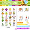 Rolin Roly Animals Vegetables Encouragement English Stickers 600 Pcs 30
