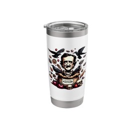 Edgar Allan Poe Funny Potpourri PoePourri Stainless Steel Insulated Tumbler