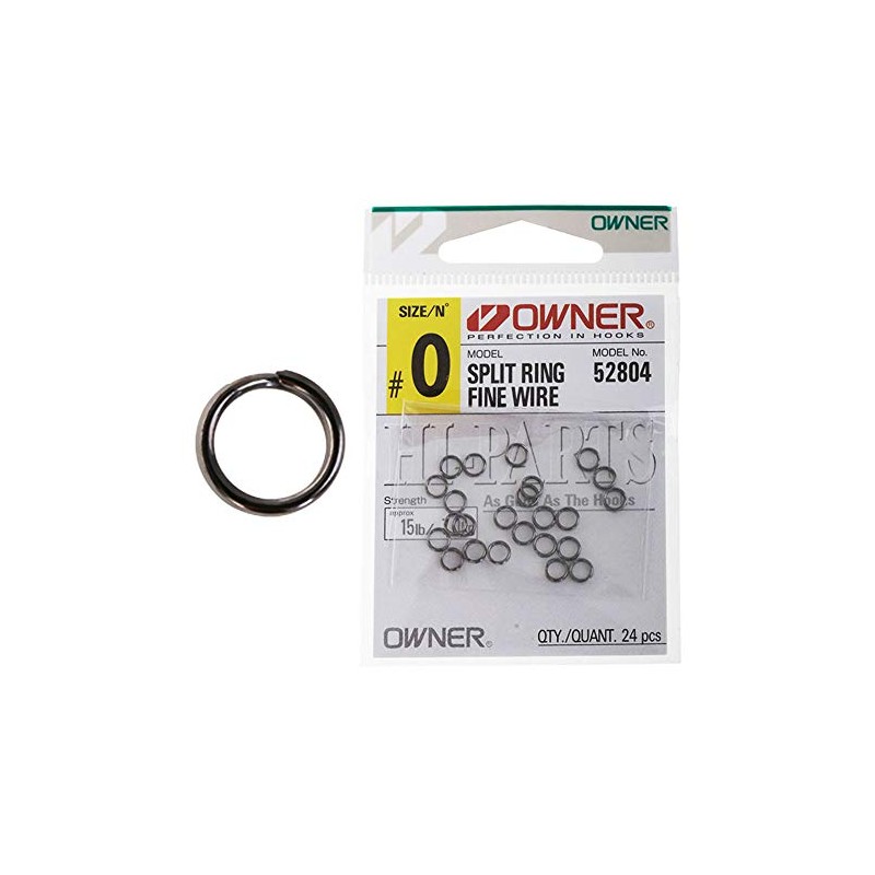 Owner Split Rings – Snap Rings, Size/Load Capacity/Package Contents: Size