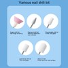 LED Nail Drill Machine 18000RPM Rechargeable Portable Home Salon Electric