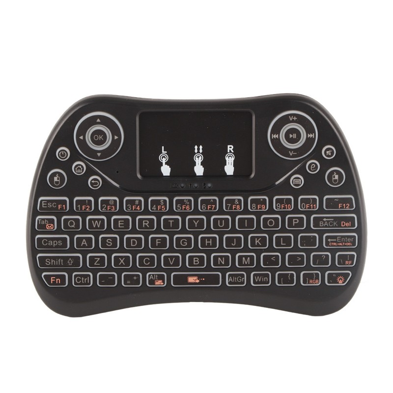 2.4G Wireless Keyboard Mini Keyboard Touchpad for IOS Android PC