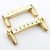 Unxuey Gold Guitar Saddle Bridge Tune-O-Matic Roller Tailpiece and 3L3R