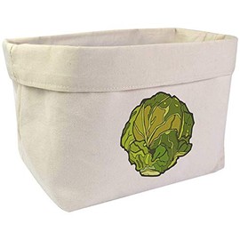 Azeeda Large 'Brussel Sprout' Canvas Organiser/Storage Bag (OR00010933)