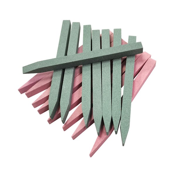 Vaguelly 12pcs Nail Art Tools Durable Nail Polishing Rods for