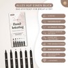 LEBENSKOMPASS Hand Lettering Pens Set of 6 Water-Based Hand Lettering