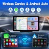 Wireless Carplay Screen for Car 7" HD Portable Car Stereo