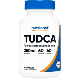 Nutricost Tudca 250mg, 60 Capsules (Tauroursodeoxycholic Acid) - Premium Quality