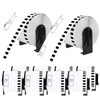 NineLeaf [10Rolls/Case + 10 Cartridge Frame] Label Continuous Paper Roll