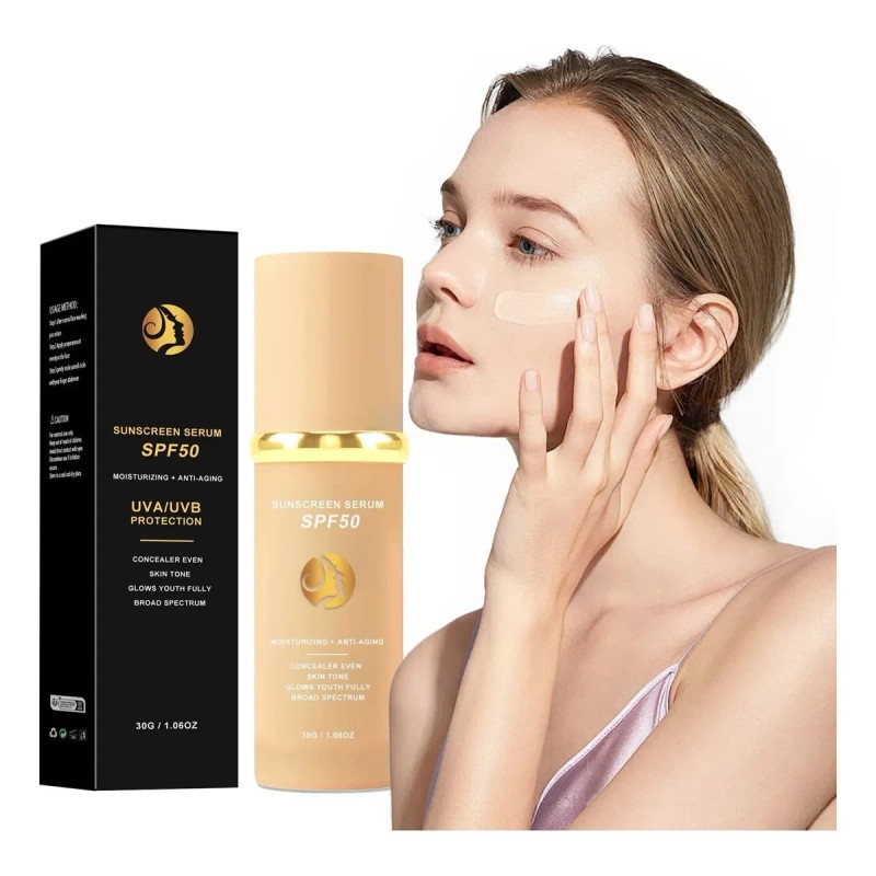 Qfmbase De Maquillaje, Crema Hidratante Y Correctora 4 En
