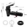 Litoexpe BPA-Free Replacement Cooler Faucet, 2 Pcs Reusable Plastic Spigot