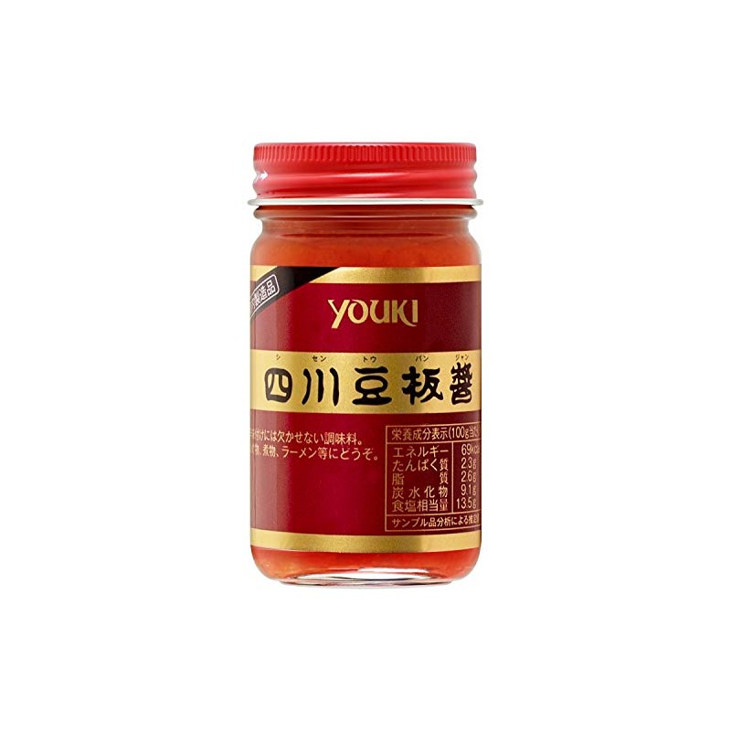 Yuuki Foods Sichuan Bean Plate Soy, 4.6 oz (130 g)