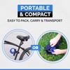 DocksLocks Bike Cable Lock Set, Coiled Security Cable with Key