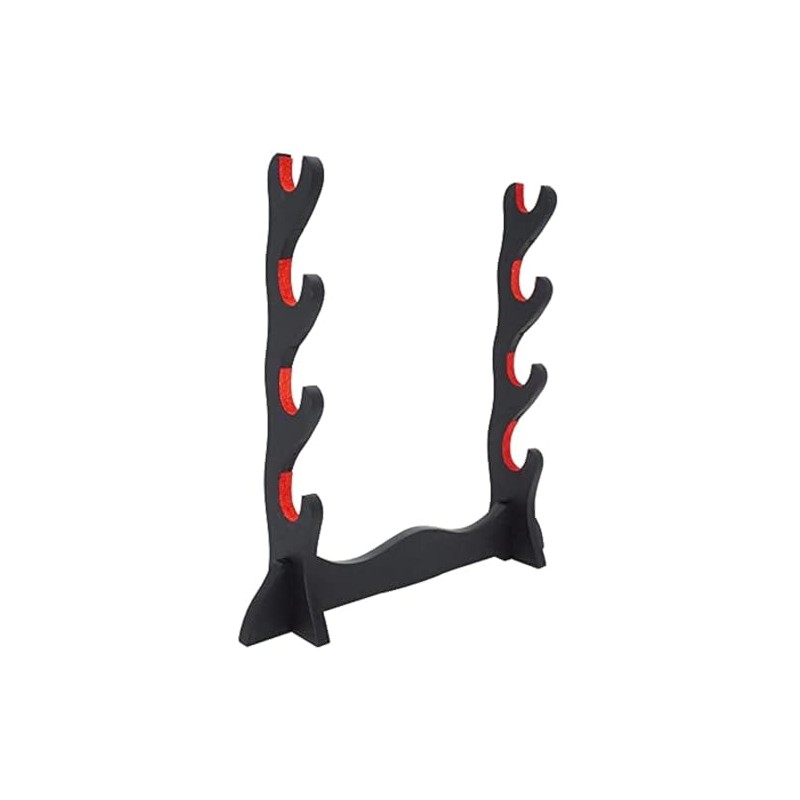 Sword Stand, Velvet Padded Katana Wakizashi Tanto Holder - Wall